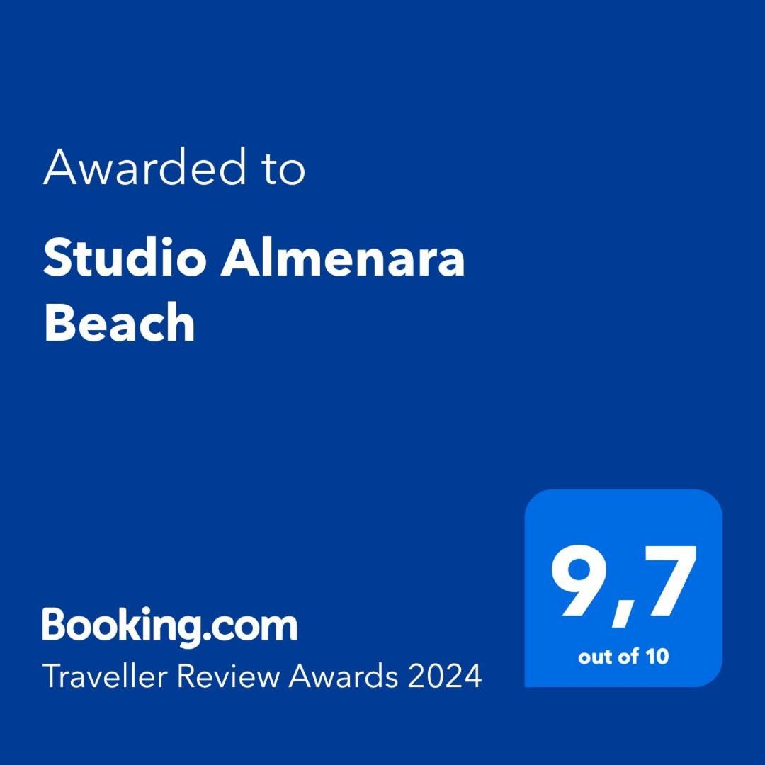 Studio Almenara Beach Barrio-Mar Bagian luar foto